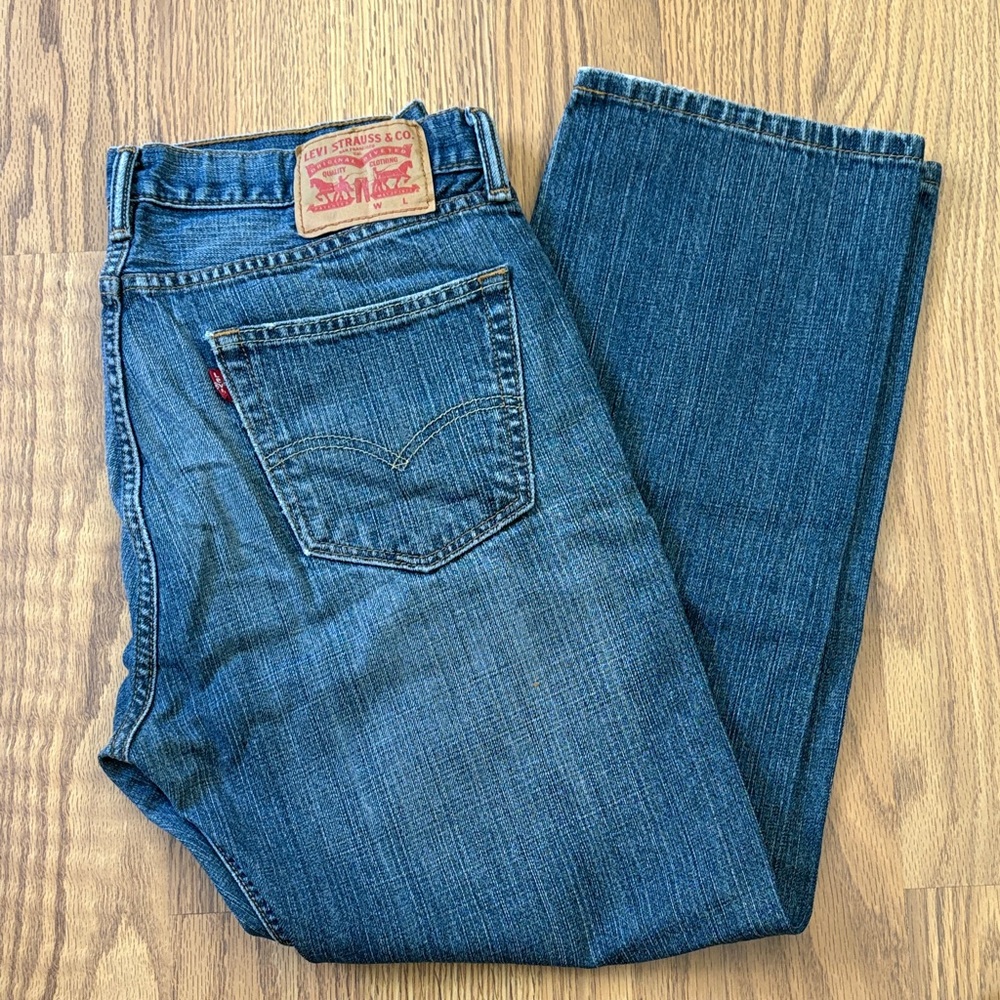 Levi's Men's Classic Indigo Straight Jeans W34 L29